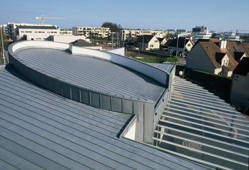 Pannello strutturale in zinco - TOITURE STRUCTURALE VMZINC - VM Building Solutions - da tetto