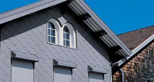 Rivestimento di facciata in pannelli - ADEKA® FACADE - VM Building Solutions - a scandola / di zinco / in metallo