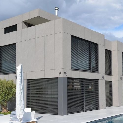 Pannello decorativo di rivestimento - METEON® NATURALS - TRESPA - per edificio / ignifugo / in legno