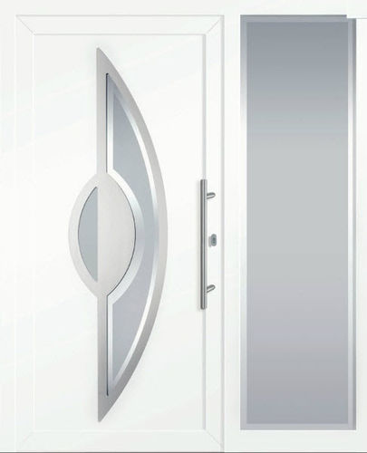 Porta d'ingresso - LIGNE EXCELLENCE : HOUSTON - TRYBA - in PVC / battente / contemporanea