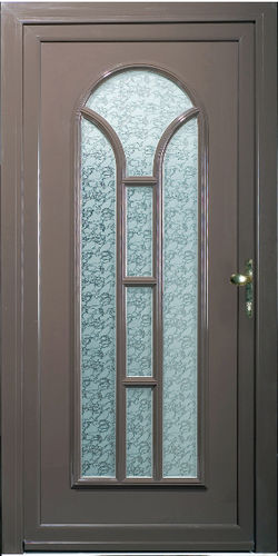 Porta d'ingresso - LIGNE PASSION : LOMBARDE - TRYBA - in alluminio / battente / classica