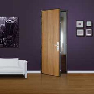 Porta d'ingresso - DIAMANT EI30 - TRYBA - in legno / battente / senza vetri