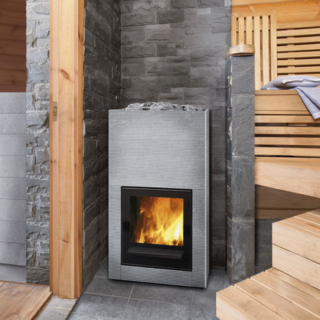 Stufa per sauna contemporanea - HILE  - TULIKIVI