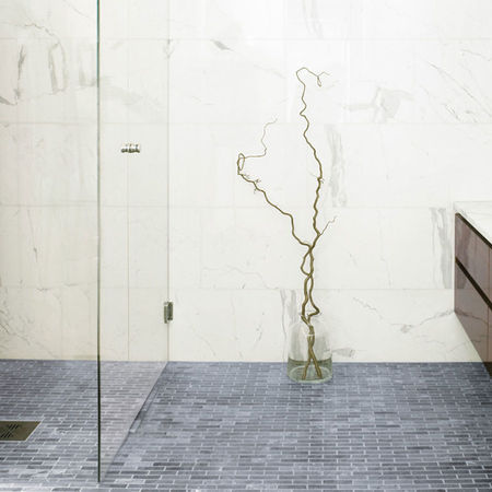 Piastrella in marmo - TK-116 BIANCO STATUARIO VENATO - TULIKIVI - opaca / da cucina / da bagno