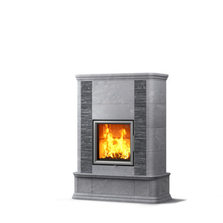 Stufa a legna - AKKO - TULIKIVI - 20 kW...50 kW / a pavimento / tradizionale