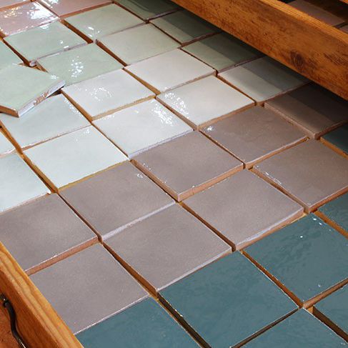 Piastrella in ceramica - TERRES CUITES DE RAUJOLLES - liscia / da interno / da cucina