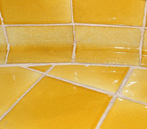 Lastra di paramento in ceramica - TERRES CUITES DE RAUJOLLES - indoor / da incollare / contemporanea