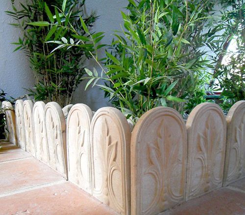 Cordolo da giardino - BORDER - TERRES CUITES DE RAUJOLLES - in terracotta / per ambiente abitativo / lineare