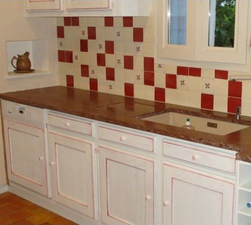 Piastrella in ceramica - BASQUE - TERRES CUITES DE RAUJOLLES - levigata / lucida / da interno