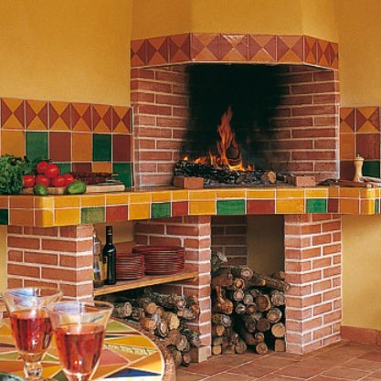 Mattone per forno - OVEN TILE - TERRES CUITES DE RAUJOLLES - per barbecue / per pavimento / per camino