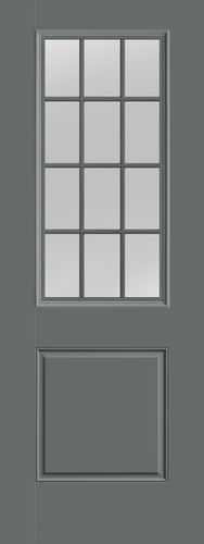 Porta d'ingresso - SMOOTH-STAR®  - THERMA-TRU DOORS - in legno / battente / contemporanea