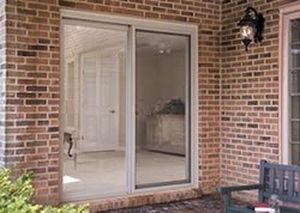 Vetrata scorrevole - THERMA-TRU DOORS - in fibra di vetro / a doppi vetri / di sicurezza
