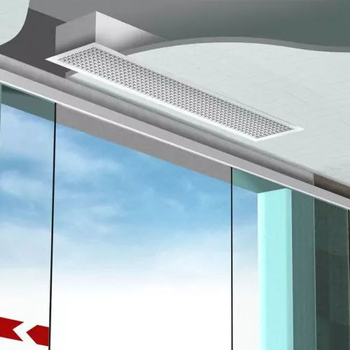 Barriera d'aria da soffitto - novus - AIRELEC - ad incasso / industriale / professionale