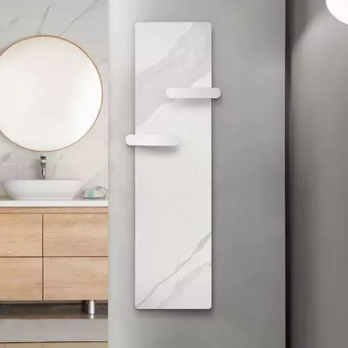 Scaldasalviette a inerzia - Keramos nativ Hug - AIRELEC - 1000 w / contemporaneo / in ceramica