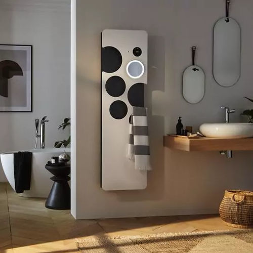 Scaldasalviette elettrico - Ook - AIRELEC - 1500 w / contemporaneo / in alluminio