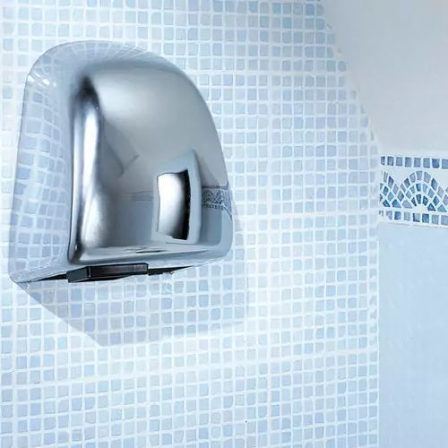 Asciugamani elettrico automatico - Pulse - AIRELEC - da parete / in metallo / per toilette
