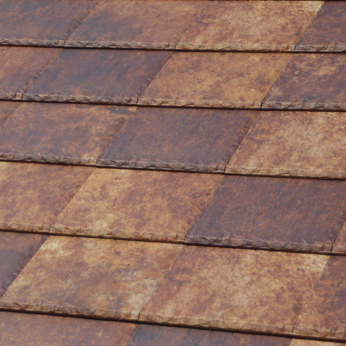Tegola piana - DENVER GOLD - Tejas Borja S.A.U. - in ceramica / grande / marrone