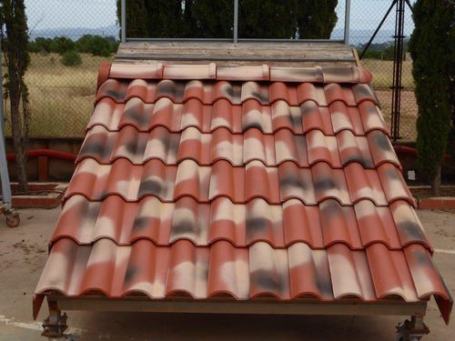 Tegola coppo - TB-12 - Tejas Borja S.A.U. - fotovoltaica / in terracotta / grande