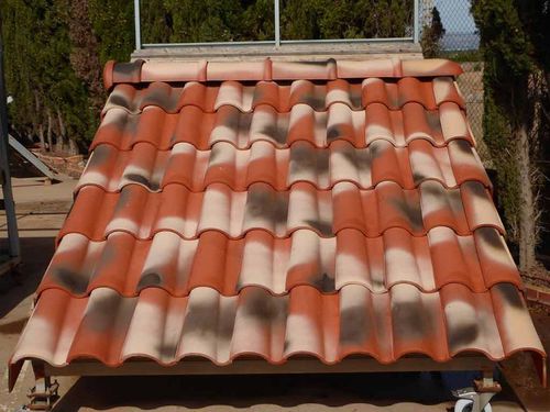 Tegola portoghese - TBS+ - Tejas Borja S.A.U. - fotovoltaica / in terracotta / grande