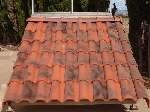 Tegola portoghese - TBS+ - Tejas Borja S.A.U. - fotovoltaica / in terracotta / rossa