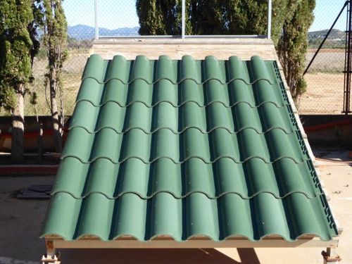 Tegola portoghese - TB-10 - Tejas Borja S.A.U. - fotovoltaica / in terracotta / grande