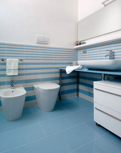 Piastrella in cemento - STONE ITALIANA - levigata / da interno / da bagno