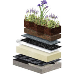 Membrana impermeabilizzante di protezione - SOPRALENE® JARDIN - SOPREMA - per tetto verde / in rotoli / flessibile