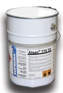 Guaina liquida impermeabilizzante per terrazza - ALSAN® 770 TX - SOPREMA - per giunto di dilatazione / in resina