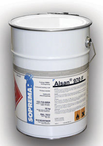 Intonaco di finitura - ALSAN® 970 F - SOPREMA - da esterno / per tetto / acrilico