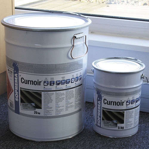 Intonaco di impermeabilizzazione - CURNOIR® - SOPREMA - per fondazione / per calcestruzzo / bituminoso