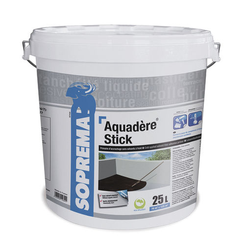 Intonaco di impregnazione a freddo - AQUADERE® STICK - SOPREMA - per tetto / per legno / per calcestruzzo