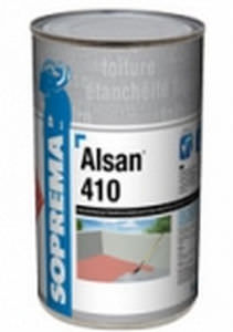 Guaina liquida impermeabilizzante per tetti - ALSAN® 410 - SOPREMA - per interni / in poliuretano / in resina
