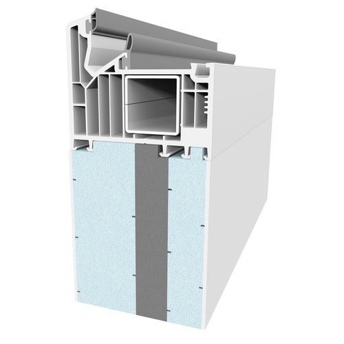 Profilato per finestra in plastica - FRAMETEC - STADUR PRODUKTIONS GMBH & CO KG - ad alta resistenza / isolante / impermeabile