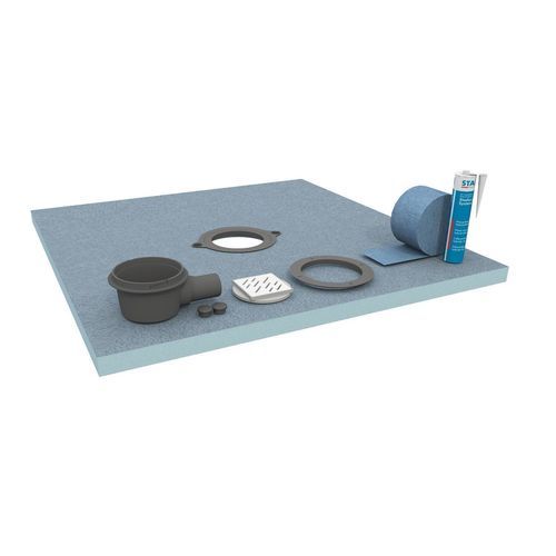 Piatto doccia rettangolare - BASIC BOARD CLASSIC - STADUR PRODUKTIONS GMBH & CO KG - ultrapiatto / piastrellabile / in acciaio inossidabile