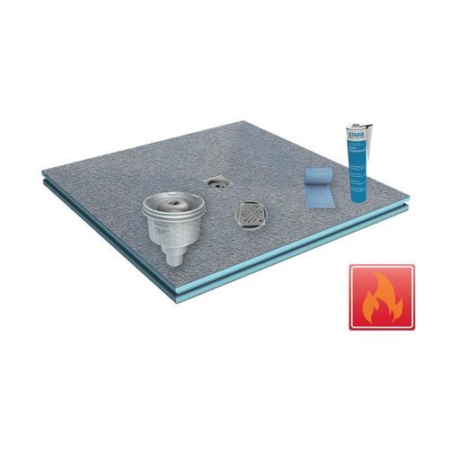 Piatto doccia rettangolare - BASIC BOARD - STADUR PRODUKTIONS GMBH & CO KG - da incasso / da appoggio / in polistirene estruso