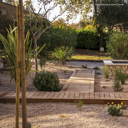 Listone per esterno in teak - Terrasse Teck Giri - SOBOPLAC - per esterno / da esterno