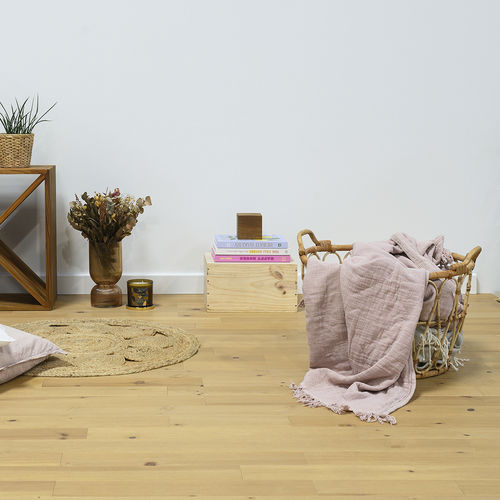 Parquet massello - Exotique Pin Merkusii Boheme Verni Teinte Chêne Mat - SOBOPLAC - in legno / verniciato / da incollare