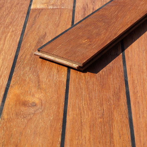 Parquet massello - Exotique Merbau Huile UV Pont de Bateau intégré 12x90 - SOBOPLAC - in merbau / ponte di barca / oliato