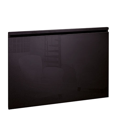 Radiatore elettrico - VERANO - APPLIMO - a inerzia / contemporaneo / con rivestimento in vetro temperato