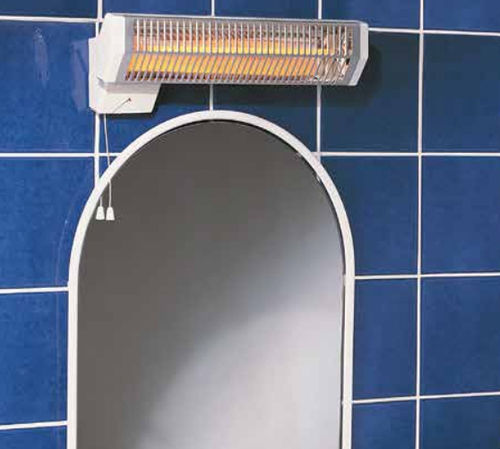 Stufa ad infrarossi da parete - QUARTZ 2 - APPLIMO - da soffitto / elettrica / contract