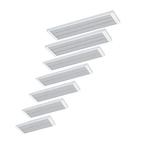 Pannello radiante elettrico - MT - APPLIMO - da soffitto / bianco