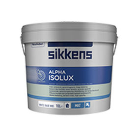 Pittura isolante - ALPHA ISOLUX - SIKKENS - deumidificante / indoor / per muro
