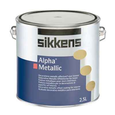 Pittura decorativa - ALPHA METALLIC - SIKKENS - di finitura / indoor / per muro