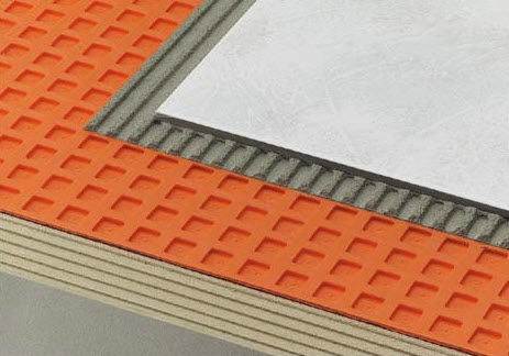 Membrana impermeabilizzante per tetti - SCHLÜTER®-DITRA - Schluter-Systems - adesiva / in polietilene