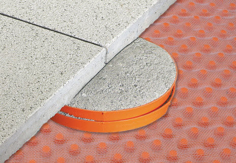 Piede di sostegno per terrazza in polietilene - SCHLÜTER®-TROBA-STELZ-MR - Schluter-Systems - da esterno