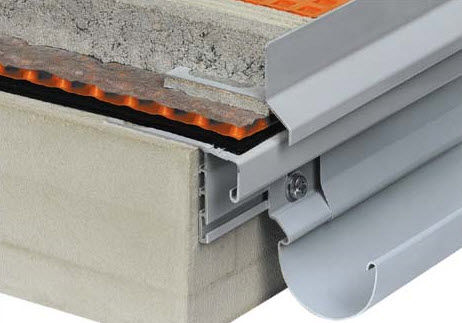 Profilo in metallo - SCHLÜTER®-BARA-RK - Schluter-Systems - di colmo
