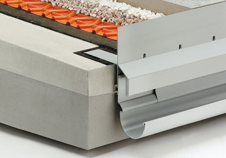 Profilo in metallo - Schlüter®-BARA-RKL/-RKLT - Schluter-Systems - di colmo