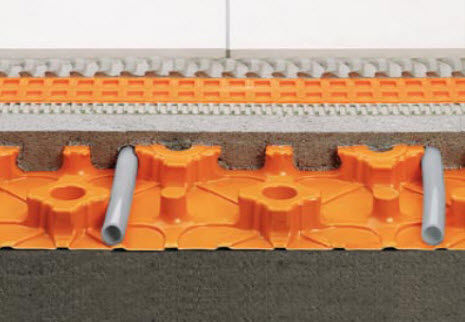 Isolante termo-acustico - SCHLÜTER®-BEKOTEC-F - Schluter-Systems - in polistirene espanso / in pannelli / per riscaldamento a pavimento
