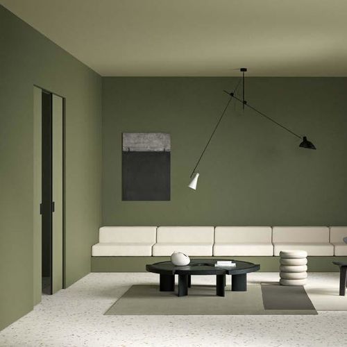 Porta da interno - MONTEFELTRO - SCRIGNO - in legno / scorrevole / contemporanea