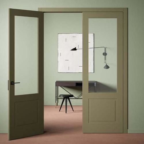 Porta da interno - PHANTA - SCRIGNO - in legno / scorrevole / rototraslante